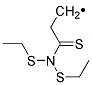 [(N,N-DIETHYLDITHIOCARBAMOYL)METHYL] METHYL Struktur