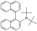 (S)-2-(DI-TERT-BUTYLPHOSPHINO)-1,1'-BINAPHTHYL Struktur