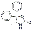 (4R)-4-METHYL-5,5-DIPHENYL-2-OXAZOLIDINONE Struktur