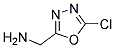 (5-chloro-1,3,4-oxadiazol-2-yl)methanamine Struktur