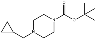 N-Boc-4-(Cyclopropylmethyl)piperazine Struktur