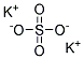 POTASSIUM SULFATE ACS REAGENT POWDER Struktur