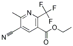 ETHYL 5-CYANO-6-METHYL-2-(TRIFLUOROMETHYL)NICOTINATE, TECH Struktur