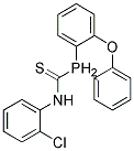 N-(2-CHLOROPHENYL)OXO(DIPHENYL)PHOSPHORANECARBOTHIOAMIDE, TECH Struktur