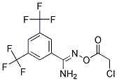 O1-(2-CHLOROACETYL)-3,5-DI(TRIFLUOROMETHYL)BENZENE-1-CARBOHYDROXIMAMIDE, TECH Struktur