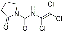 N1-(1,2,2-TRICHLOROVINYL)-2-OXOPYRROLIDINE-1-CARBOXAMIDE, TECH Struktur