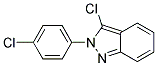 3-CHLORO-2-(4-CHLOROPHENYL)-2H-INDAZOLE, TECH Struktur