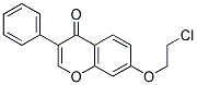 7-(2-CHLOROETHOXY)-3-PHENYL-4H-CHROMEN-4-ONE, TECH Struktur