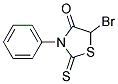 5-BROMO-3-PHENYL-2-THIOXO-1,3-THIAZOLAN-4-ONE, TECH Struktur