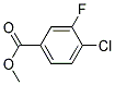 METHYL 4-CHLORO-3-FLUOROBENZOATE, TECH Struktur