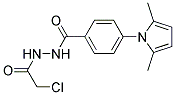 N'-(2-CHLOROACETYL)-4-(2,5-DIMETHYL-1H-PYRROL-1-YL)BENZOHYDRAZIDE, TECH Struktur