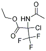 ETHYL 2-(ACETYLAMINO)-2-CHLORO-3,3,3-TRIFLUOROPROPANOATE, TECH Struktur