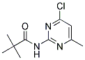 N1-(4-CHLORO-6-METHYLPYRIMIDIN-2-YL)-2,2-DIMETHYLPROPANAMIDE, TECH Struktur