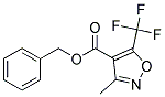 BENZYL 3-METHYL-5-(TRIFLUOROMETHYL)ISOXAZOLE-4-CARBOXYLATE, TECH Struktur