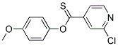 4-METHOXYPHENYL 2-CHLOROPYRIDINE-4-CARBOTHIOATE, TECH Struktur