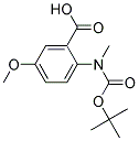 N-BOC-N-METHYL-5-METHOXY ANTHRANILIC ACID Struktur