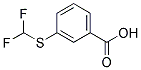 3-(DIFLUOROMETHYLTHIO)BENZOIC ACID DISCONTINUED Struktur