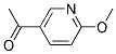 5-ACETYL-2-METHOXYPYRIDIN Struktur
