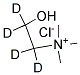 CHOLINE-1 1 2 2-D4 CHLORID Struktur