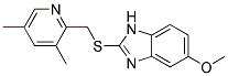 5-METHOXY-2-[[(3,5-DIMETHYLPYRIDIN-2-YL)METHYL]SULPHANYL]-1H-BENZIMIDAZOLE Struktur