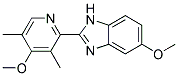 5-METHOXY-2-(4-METHOXY-3,5-DIMETHYLPYRIDIN-2-YL)-1H-BENZIMIDAZOLE Struktur