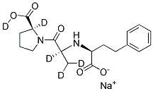 ENALAPRILAT-D5, SODIUM SALT Struktur