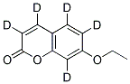 7-ETHOXYCOUMARIN-D5 Struktur