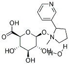 NICOTINE-N-B-GLUCURONIDE HYDRATE Struktur