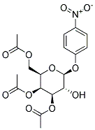 P-NITROPHENYL 3,4,6-TRI-O-ACETYL-B-D-GALACTOPYRANOSIDE Struktur