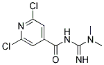 N'-[(2,6-DICHLOROPYRIDIN-4-YL)CARBONYL]-N,N-DIMETHYLGUANIDINE Struktur