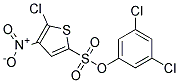 3,5-DICHLOROPHENYL 5-CHLORO-4-NITROTHIOPHENE-2-SULPHONATE Struktur