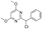 (4,6-DIMETHOXYPYROMIDIN-2-YL)BENZYL CHLORIDE Struktur