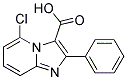 5-CHLORO-2-PHENYLIMIDAZO[1,2-A]PYRIDINE-3-CARBOXYLIC ACID Struktur