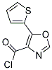 5-THIEN-2-YL-1,3-OXAZOLE-4-CARBONYL CHLORID Struktur