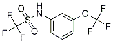 TRIFLUORO-N-[3-(TRIFLUOROMETHOXY)PHENYL]METHANESULPHONAMIDE Struktur