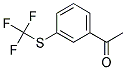 3'-(TRIFLUOROMETHYLTHIO)ACETOPHENON Struktur