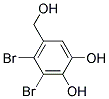 3,4-dibromo-5-(hydroxymethyl)pyrocatechol  Struktur