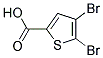 4,5-dibromothenoic acid Struktur