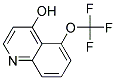 4-Hydroxy-5-(trifluoromethoxy)quinoline Struktur