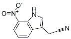 7-Nitroindole-3-acetonitrile Struktur