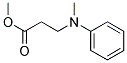 N-Methyl-N-Methoxycarbonylethyl-Aniline Struktur