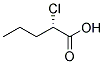 (S)-2-Chlorovaleric Acid Struktur