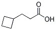 3-Cyclobutylpropionic Acid Struktur