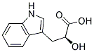 (S)-2-Hydroxy-3-(3-Indolyl)Propionic Acid Struktur