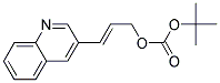 3-(3-Quinolyl)-2-Propene-1-Ol T-Butyl Carbonate Struktur