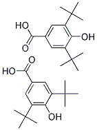 3,5-Ditertbutyl-4-Hydroxy Benzoic Acid 4-Hydroxy-3,5-Ditertbutyl Benzoic Acid Struktur