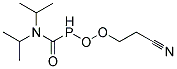 b-cyanoethoxyl-N,N'-diisopropylphosphororamidite Struktur