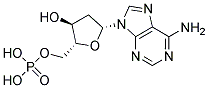 Deoxyadenosine-5'-monophosphate Struktur