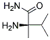 R-2-amino-2,3-dimethylbutanamide Struktur