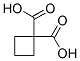 Cyclobutane di carboxylic acid Struktur